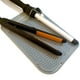 thumbnail image 1 of Alfombrilla grande resistente al calor para rizadores, alisadores de cabello, planchas y herramientas de peinado, 11" x 7,5", gris, 1 of 5