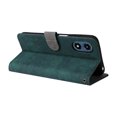 thumbnail image 2 of Wallet Case for Motorola Moto G Play 4G 2024,Card Slots[RFID Blocking],Durable Flip Folio Kickstand Magnetic Closure Retro Premium Leather Wallet Wrist Strap Shockproof Case, Green, 2 of 10