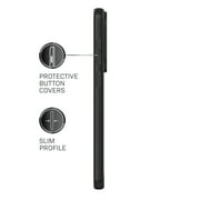 Body Glove Magnetic Compatible Reflector Phone Case for Samsung Galaxy S25 Edge - Metallic Black
