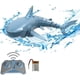 thumbnail image 4 of Barco de tiburón simulado con control remoto de 2,4G, barco de velocidad eléctrico con control remoto submarino Adepaton LL-0923, 4 of 8