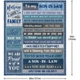 thumbnail image 5 of Nephew Gifts from Auntie, Nephew Gifts from Uncle, Gifts for Nephew Adult Blanket, Birthday Gifts for Nephew, Graduation Gifts for Nephew, to My Nephew Blanket 60X50 Inch, 5 of 5