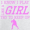 thumbnail image 3 of CafePress - Hockey Like A Girl Long Sleeve T Shirt - Unisex Cotton Long Sleeve T-Shirt, 3 of 4