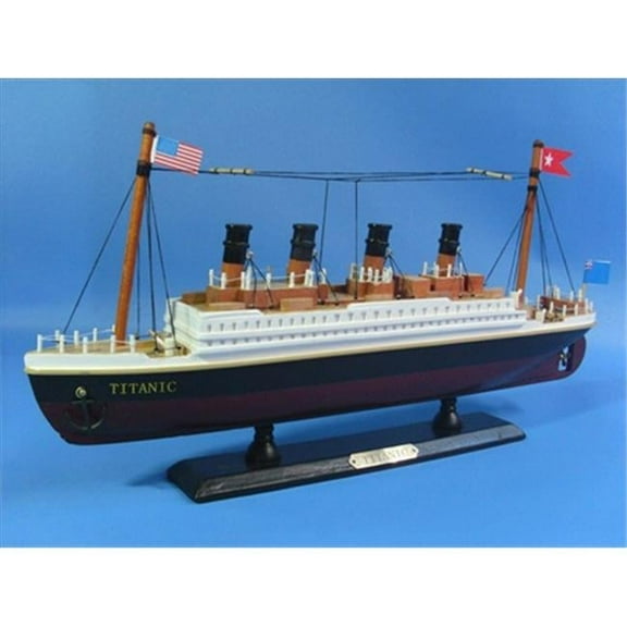 RMS Titanic 14 in. Decorative Cruise Ship