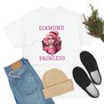 thumbnail image 1 of Diamond Princess Pink Power Unisex Heavy Cotton Tee, 1 of 9
