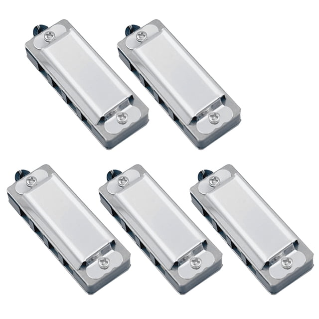 Instrumento Musical Órgano La Boca Portátil Armónica 5pcs Mini Collar 4 Hoyos 8 Tono para Y Principiantes