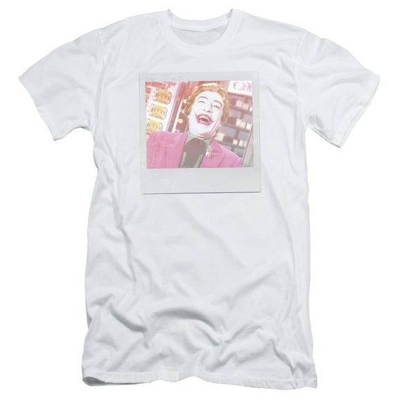 Batman Classic TV Captured S/S Adult 30/1 T-Shirt-White