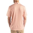 thumbnail image 2 of Men's Cutter & Buck White/Orange Auburn Tigers Alumni Pike Eco Symmetry Print Stretch Recycled Polo, 2 of 2