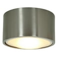 thumbnail image 1 of Access Lighting 20742LEDD-BS Ares Dimmable Led Flush Light - Brushed Steel, 1 of 1