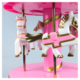 thumbnail image 4 of Caja De Música Carrusel De Fantasía Malubero,  Color Rosa, 4 of 5