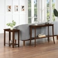 thumbnail image 5 of Convenience Concepts Designs2Go Baja Chairside End Table with Shelf, Espresso, 5 of 6