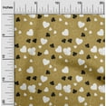 thumbnail image 2 of oneOone Cotton Cambric Light Brown Fabric Poker Card Quilting Supplies Print Sewing Fabric By The Yard 42 Inch Wide, 2 of 4