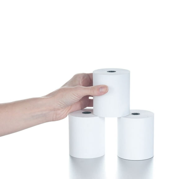 Thermal Paper Rolls - White - 3 1/8"W x 230'L - Case of 50 - P.O.S. Paper Rolls