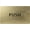 Brushed Gold, variant on ADA CENTRAL SIGNS - 6" X4" Push Sign - ADA Compliant Tactile Graphics Grade 2 Braille Text Safety Sign| Wall Mount End Door Confusion Plastic Signs for Businesses, Offices, Stores, Cafes, and Shops