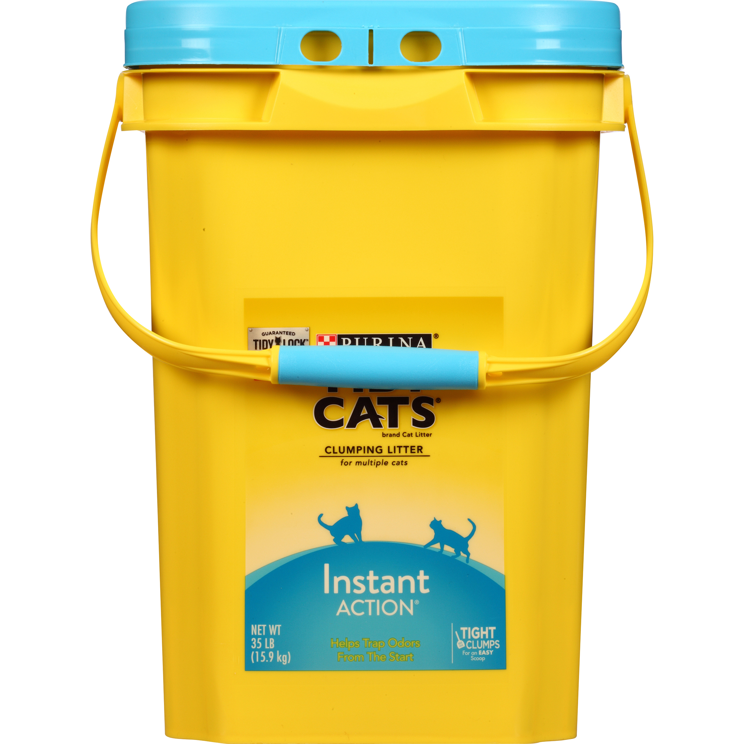 Purina Tidy Cats Clumping Litter Instant Action for Multiple Cats 35 lb