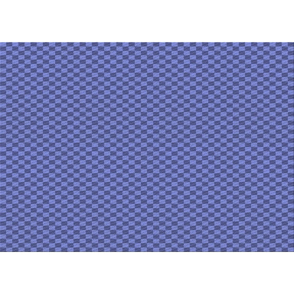 Ahgly Company Indoor Rectangle Patterned Sky Blue Dress Blue Area Rugs, 8' x 10'