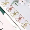 thumbnail image 3 of Fall Decor Outdoor Bowknot Shape Paper Clips Cute Paperclips Metal Paperclips Funny Paper Clips Bookmarks Planner Clips Decorative Bow Paper Clips For School Home, 3 of 5