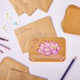 thumbnail image 2 of shiyou-Kraft Paper Blank Greeting Postcards and Envelopes, Rounded Edges (6 x 4 In, 48 Pack), 2 of 4