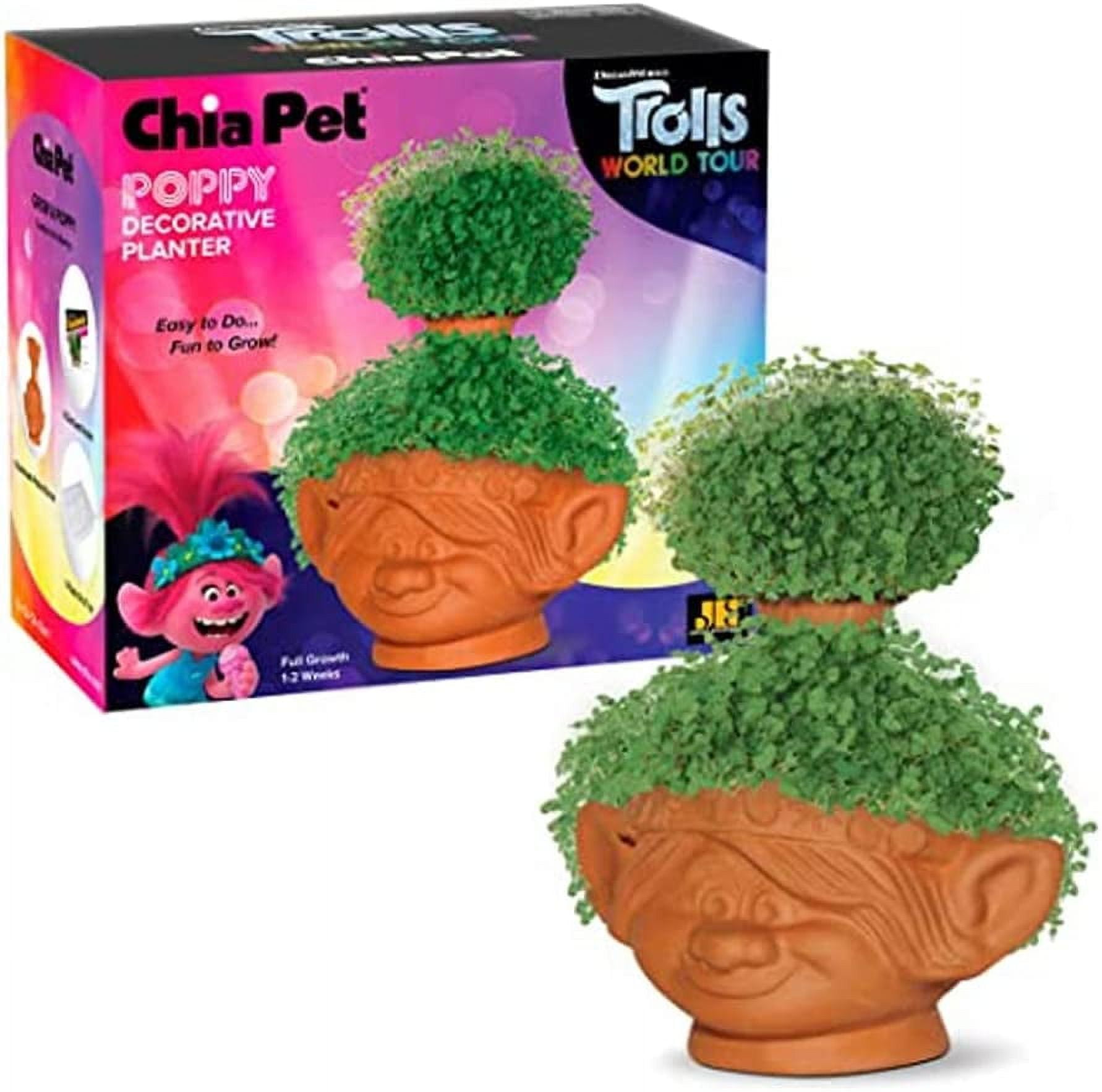 Chia Pet Planter - Flower Plant Seed Trolls World Tour