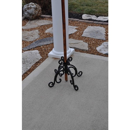 Starlite Wrought Iron Black Accessory Outdoor Torch Base by Starlite Garden & Patio Torche