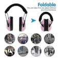 thumbnail image 3 of Noise Cancelling Headphones Kids Ear Defenders Adjustable Soft Children Ears Protectors Noise Reduction Ear Muffs Pink, 3 of 5