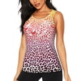 thumbnail image 2 of Haiem Leopard Skins And Heads Workout Tank Tops for Women, Athletic Sports Slim-Fit Tank Tops, Compression Sleeveless Dry Fit Shirts,Athletic Shirt-Medium, 2 of 9