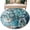 Blue Teal, variant on 6'x9' Area Rugs, Blue Teal Spring Floral Indoor Outdoor Area Rug for Living Room Bedroom, Modern Botanical Oil Painting Art Washable Bathroom Rugs Kitchen Floor Carpet Mats Home Decor Aesthetic