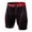 Black and red, variant on Monfince Men Summer Running Shorts Gym Mens Sport Compression Tights Quick Drying Training Fitness Shorts
