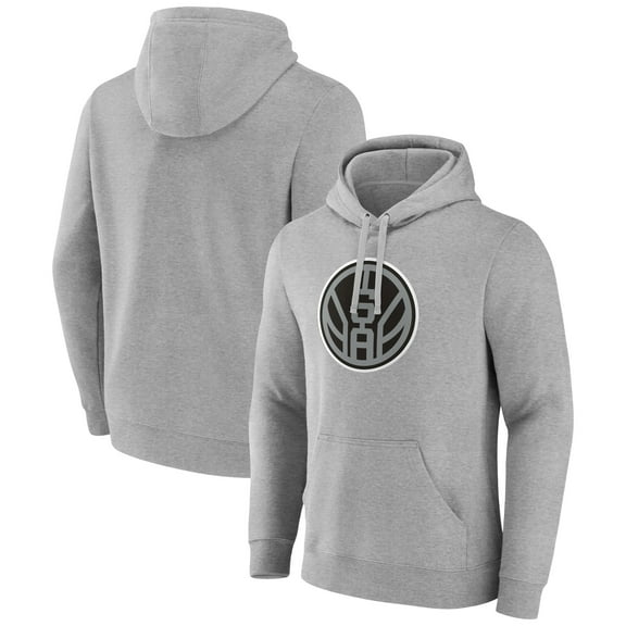 Men's Gray San Antonio Spurs Alternate Logo Pullover Hoodie