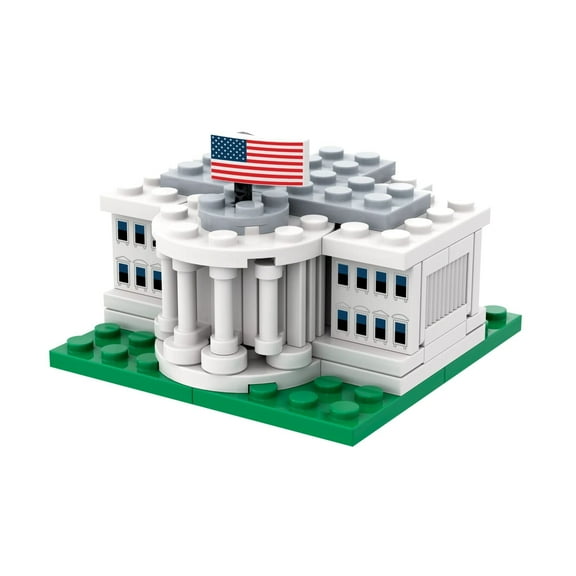 Brick Loot Build White House 100% LEGO Bricks