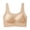 Khaki, variant on Women's Wireless Bras Seamless Pullover Style Padded Bralettes with Removable Cups, Soft No Underwire Everyday Sleep Bra