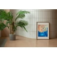 thumbnail image 4 of The Canfield Collection - Gratitude - Bright Blue Contemporary Abstract Wall Art Design on a Giclée Canvas Print - Home Décor - 24 x 36 inches&nbsp;, 4 of 5