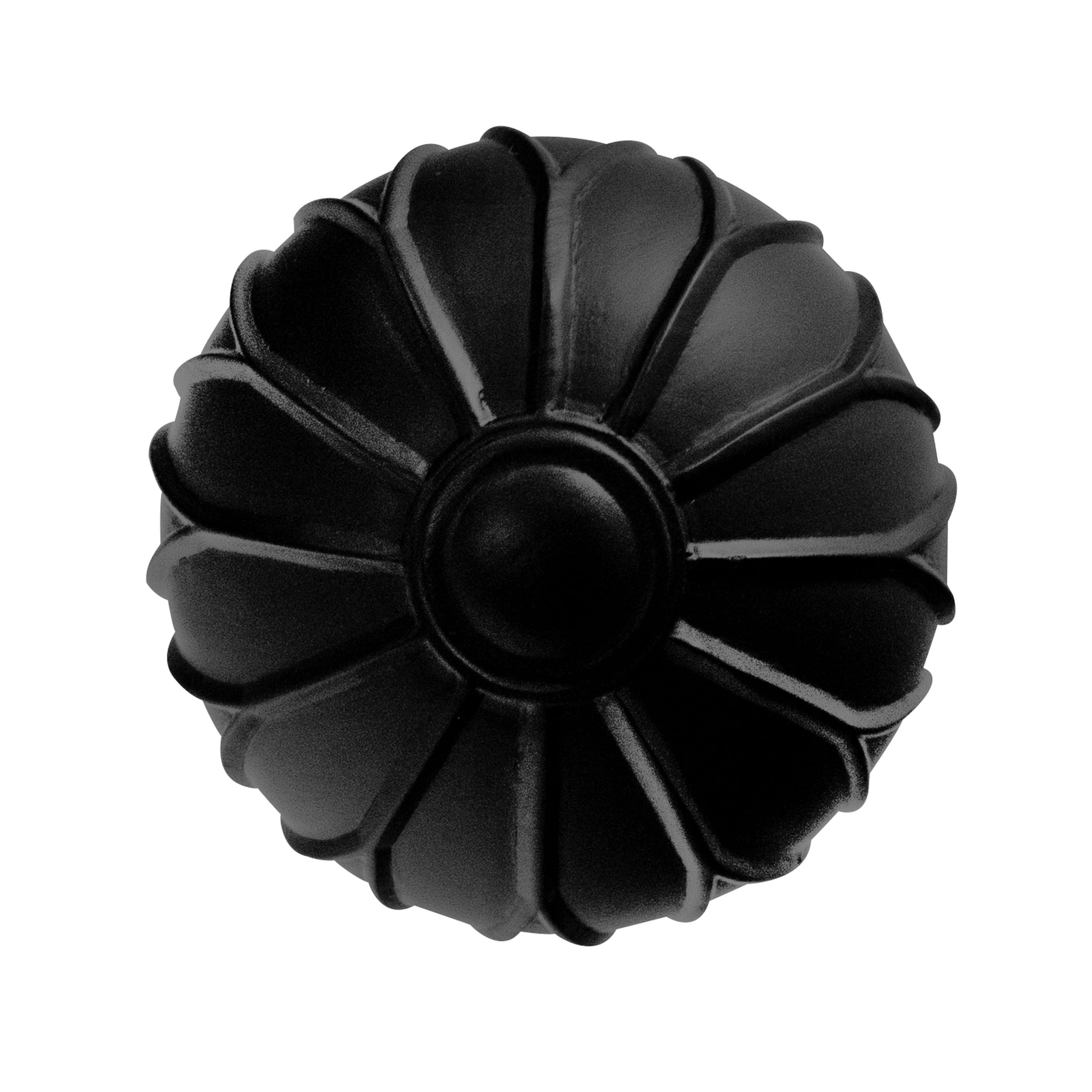 Dwell Studio, Cutomizable Curtain Rods, 3/4" Iron Material, 20 inch-120 inch Kit, Matte Black
