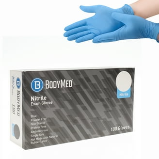 Halyard Health Lavender Nitrile Exam Glove, Powder-Free, Large