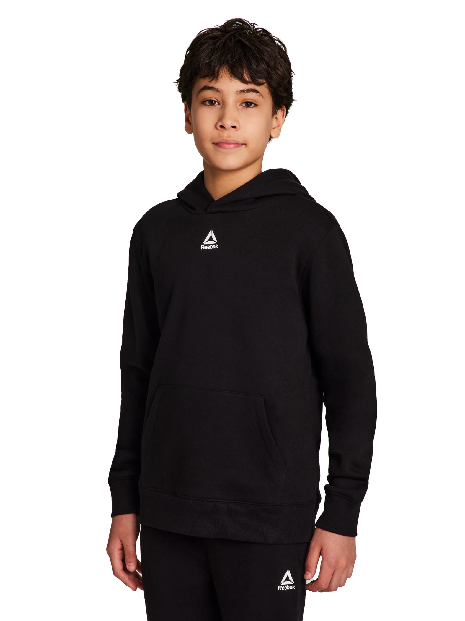 Reebok Kid's Unisex Athletic Game Day Sport Core Hoodie & Jogger, 2-Piece Set, Sizes 4-18
