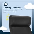 thumbnail image 4 of Serta Comfort Executive Big & Tall Ergonomic Office Chair Bonded Leather Black, 4 of 8