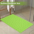 thumbnail image 7 of Unique Bargains Nonslip Bathtub Mat Bathtub Shower Mat Bath Mat with Suction Cups 31.50"x15.75" Green, 7 of 7