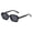 Black, variant on Unisex Rectangle Retro Sunglasses Smooth Frame Gradient Eyewear Lightweight Travel Casual Sun Glasses Brown