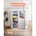 thumbnail image 2 of VEVOR Convertible Freezer/Refrigerator 11 Cu.Ft Frost Free Upright Freezer Home, 2 of 9