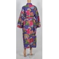thumbnail image 4 of Indian Kantha Kimono, Bath Robe, Japanese Kimono, Kantha Kimono Robe, Kimono Cardigan, Beach Wear Cotton Robe Floral Kimono, Bridesman Robes, 4 of 4