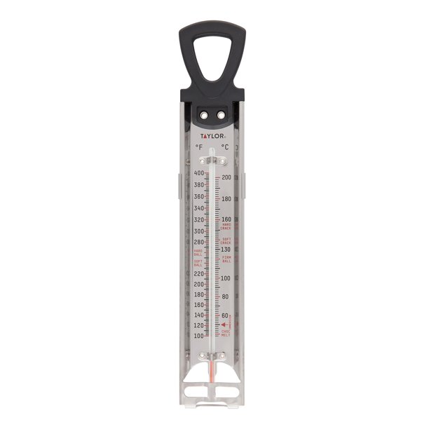 Termómetro Taylor Candy Deep Fry, acero inoxidable, 30 cm