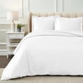 thumbnail image 2 of Superior Egyptian Cotton Duvet Cover Set, King/ Cal King, White, 2 of 8