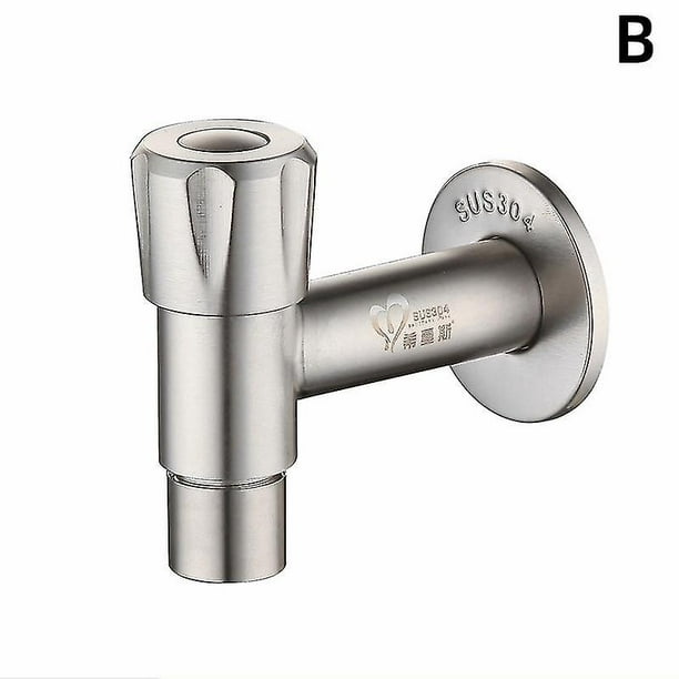 Explosionproof Stainless Steel T1/2 Threaded Washing Machine Water Tap Faucet Jikaix Walmart.ca