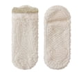 thumbnail image 2 of FRSASU Women's Autumn Winter Thick Warm floor Socks Short Non Slip Soft Color Blocked Sleep Socks 1Pc, 2 of 2