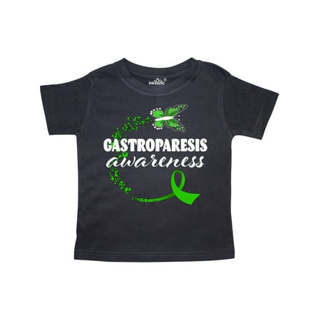 

Inktastic Gastroparesis Awareness- butterfly and green ribbon Gift Toddler Boy or Toddler Girl T-Shirt