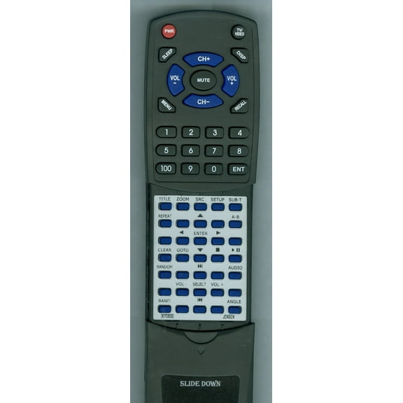Replacement Remote for JENSEN 30703020, RT30703020, VM8113