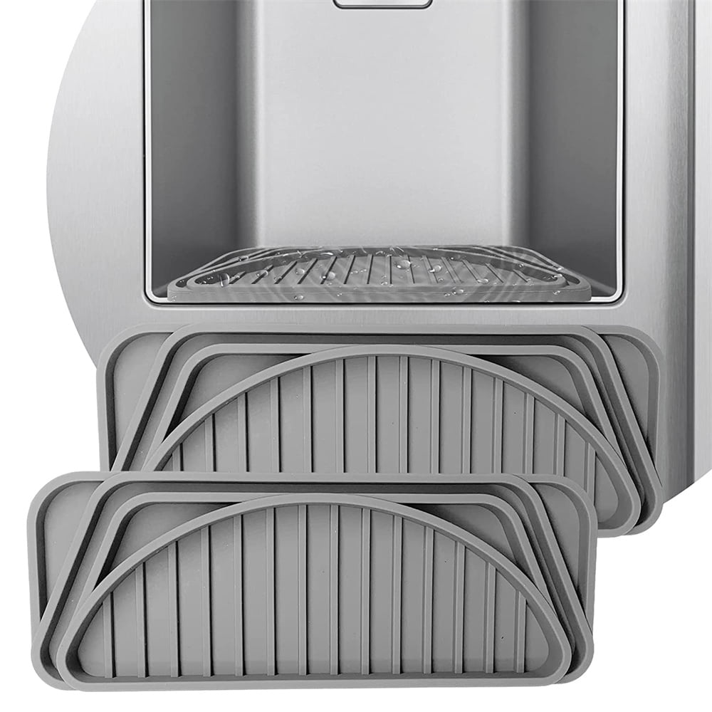 NOGIS 2 Pack Refrigerator Drip Catcher,Cuttable Refrigerator Drip