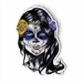 thumbnail image 2 of Day of The Dead Beauty - 5.5" Magnet for Car Locker Refrigerator, 2 of 2