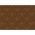 thumbnail image 1 of Ahgly Company Machine Washable Indoor Rectangle Transitional Mahogany Brown Area Rugs, 2' x 3', 1 of 7