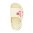 thumbnail image 4 of Wonder Nation Toddler Girl Eva Icon Slide Sandals, 4 of 5