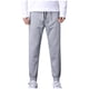 thumbnail image 1 of Pantalones de guardaespaldas para hombre Pantalones casuales Slim Fit Color sólido Leggings versátiles Pompotops oipoqjl22642, 1 of 9